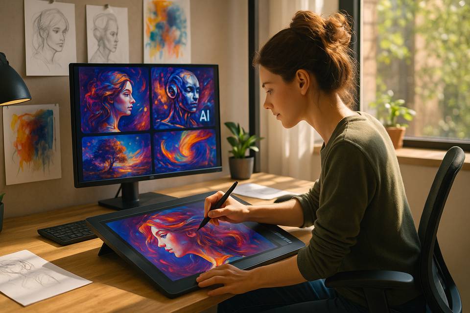 The Future of Digital Art: Exploring AI's Impact on Creative Expression