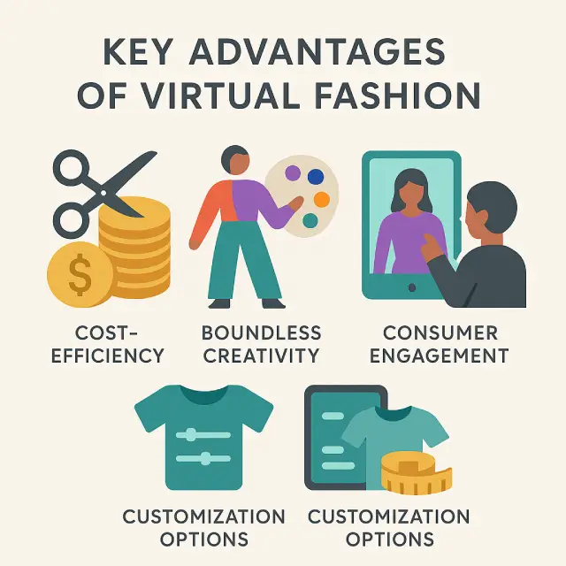 The core benefits of virtual fashion: cost savings, creativity, personalization, and deeper engagement The core benefits of virtual fashion: cost savings, creativity, personalization, and deeper engagement