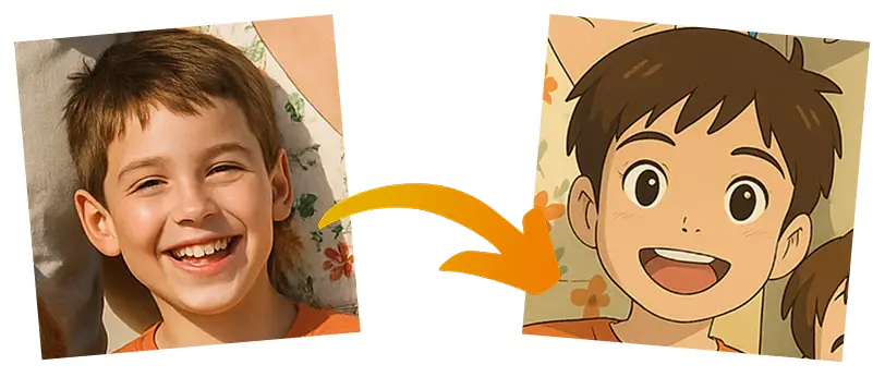 Turn photos into Studio Ghibli