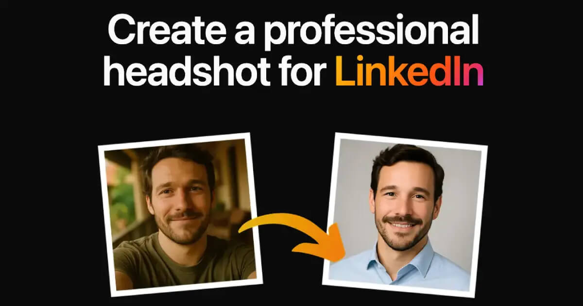Professional AI Headshot Generator for LinkedIn Photos